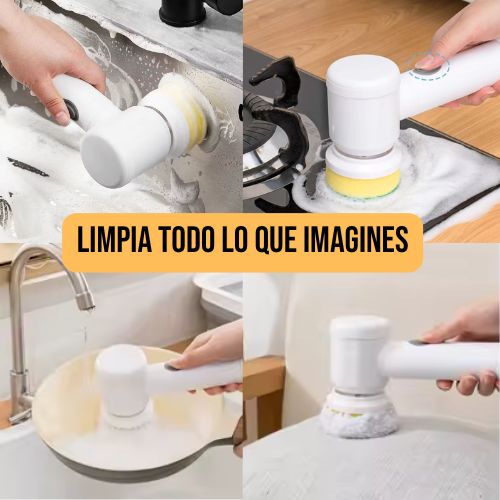 Cepillo de Limpieza eléctrico Multiusos 5 en 1